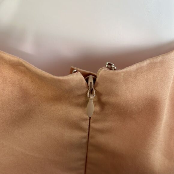 Margareth & Moi Pink Pleated with Chiffon Dress - Picture 6 of 12